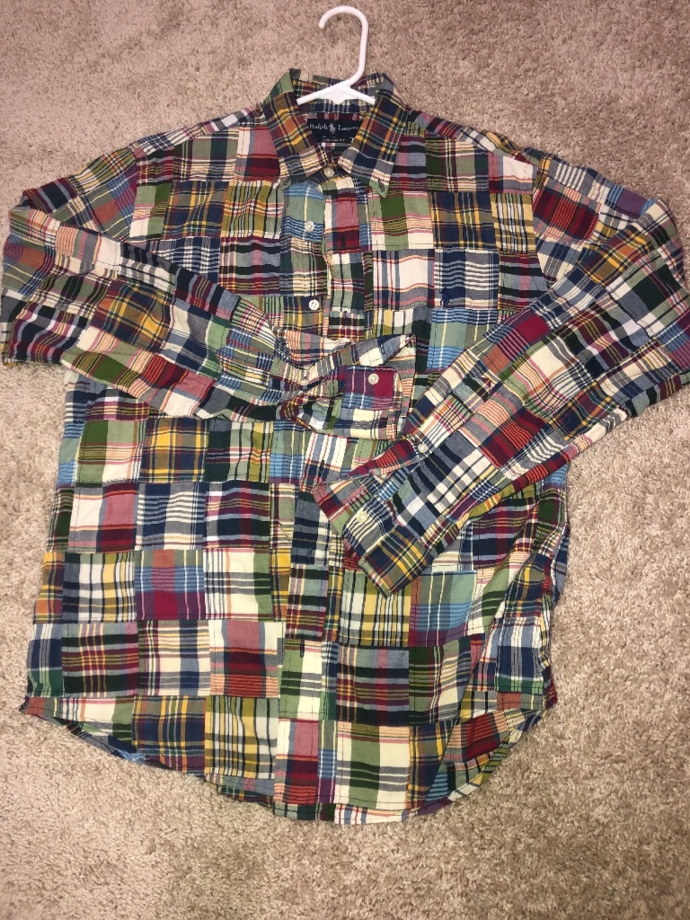 Ralph Lauren shirt and shorts